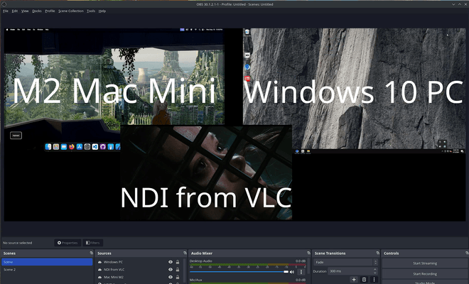 NDI + Linux = Clean and Fast